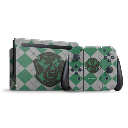 Wizarding World Harry Potter Slytherin Crest Nintendo Switch Bundle Skin