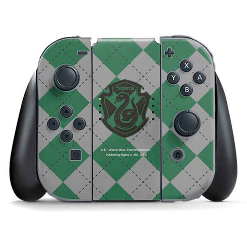 Wizarding World Harry Potter Slytherin Crest Nintendo Switch (2017-2021) Joy-Con Controller Skin