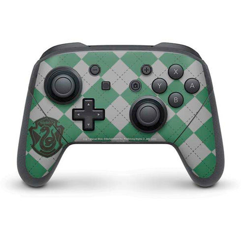 Wizarding World Harry Potter Slytherin Crest Nintendo Switch Pro Controller Skin