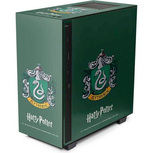 Wizarding World Harry Potter Slytherin House Crest NZXT H510 Compact ATX Mid-Tower Case Skin