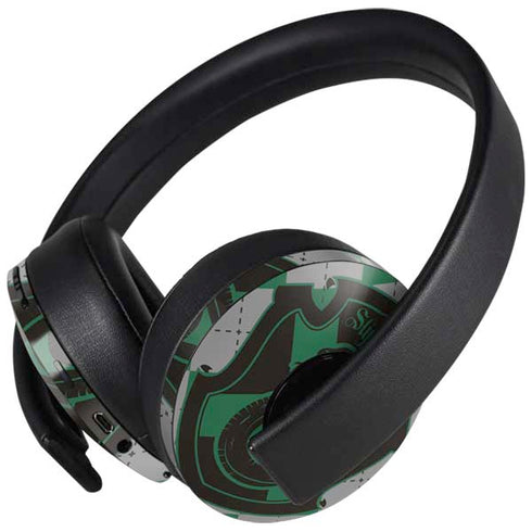 Wizarding World Harry Potter Slytherin Crest PlayStation 4 Gold Wireless Headset Skin