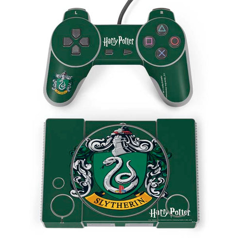 Wizarding World Harry Potter Slytherin House Crest PlayStation Classic Bundle Skin