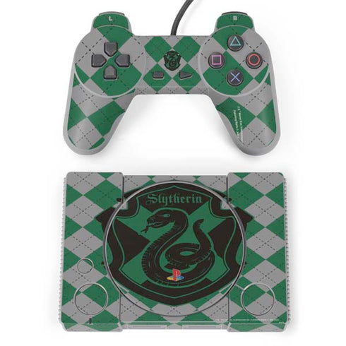 Wizarding World Harry Potter Slytherin Crest PlayStation Classic Bundle Skin