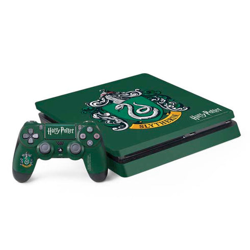 Wizarding World Harry Potter Slytherin House Crest PS4 Slim Bundle Skin