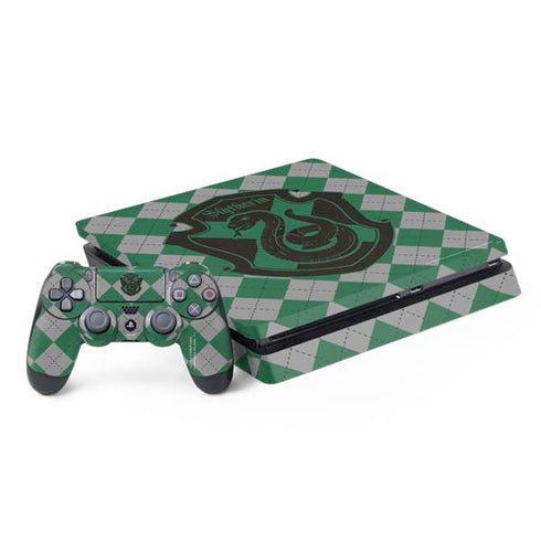 Wizarding World Harry Potter Slytherin Crest PS4 Slim Bundle Skin