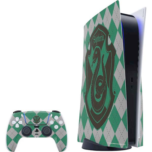 Wizarding World Harry Potter Slytherin Crest PS5 Bundle Skin