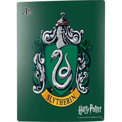 Wizarding World Harry Potter Slytherin House Crest PS5 Console Skin