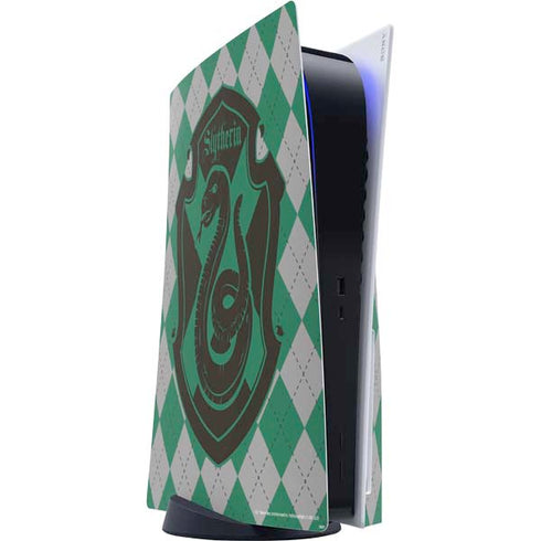 Wizarding World Harry Potter Slytherin Crest PS5 Console Skin