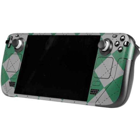 Wizarding World Harry Potter Slytherin Crest Steam Deck Handheld Gaming Computer Skin