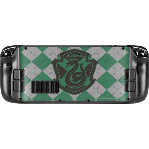 Wizarding World Harry Potter Slytherin Crest Steam Deck Handheld Gaming Computer Skin