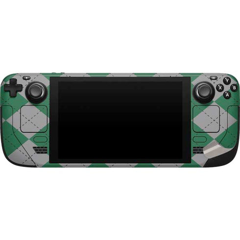 Wizarding World Harry Potter Slytherin Crest Steam Deck Handheld Gaming Computer Skin