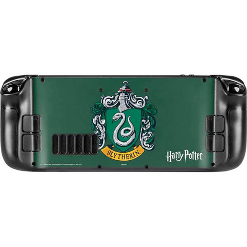Wizarding World Harry Potter Slytherin House Crest Steam Deck Handheld Gaming Computer Skin