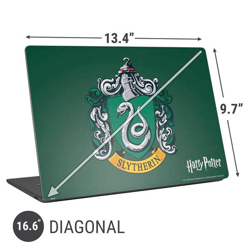 Wizarding World Harry Potter Slytherin House Crest Universal Laptop 16.6in (13.4 x 9.7in) Skin
