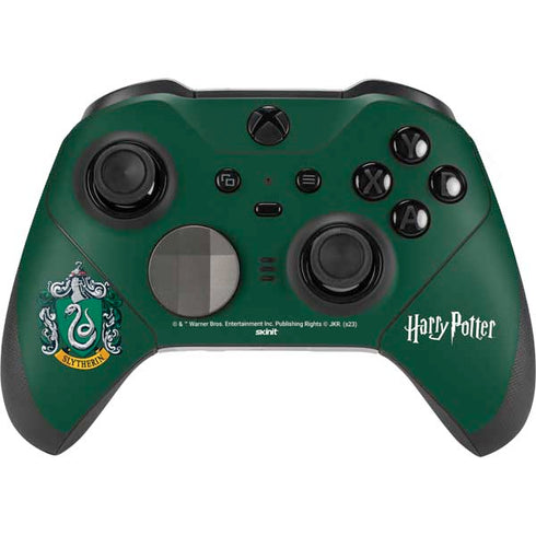 Wizarding World Harry Potter Slytherin House Crest Xbox Elite Wireless Controller Series 2 Skin