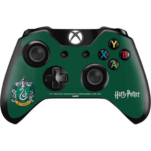 Wizarding World Harry Potter Slytherin House Crest Xbox One Controller Skin