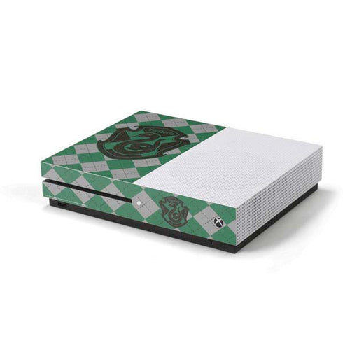 Wizarding World Harry Potter Slytherin Crest Xbox One S Console Skin