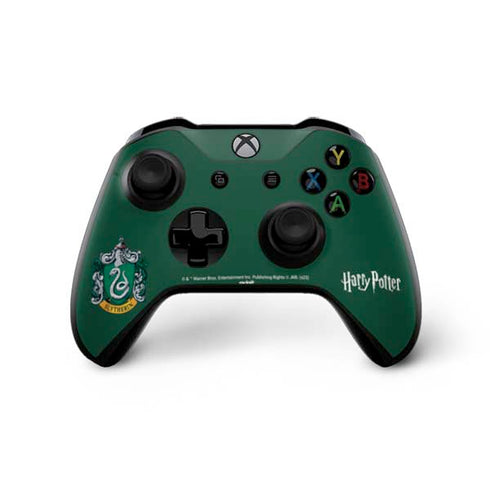 Wizarding World Harry Potter Slytherin House Crest Xbox One X Controller Skin