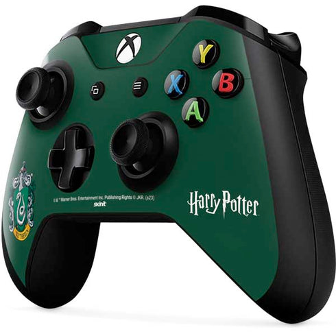 Wizarding World Harry Potter Slytherin House Crest Xbox One X Controller Skin