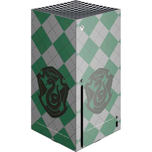 Wizarding World Harry Potter Slytherin Crest Xbox Series X Console Skin