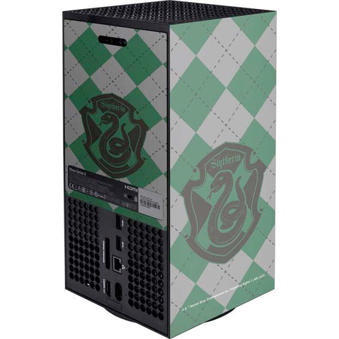Wizarding World Harry Potter Slytherin Crest Xbox Series X Console Skin