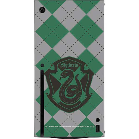 Wizarding World Harry Potter Slytherin Crest Xbox Series X Console Skin