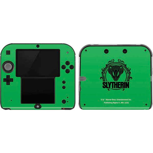 Wizarding Worlds Harry Potter Slytherin Illustration Nintendo 2DS Skin