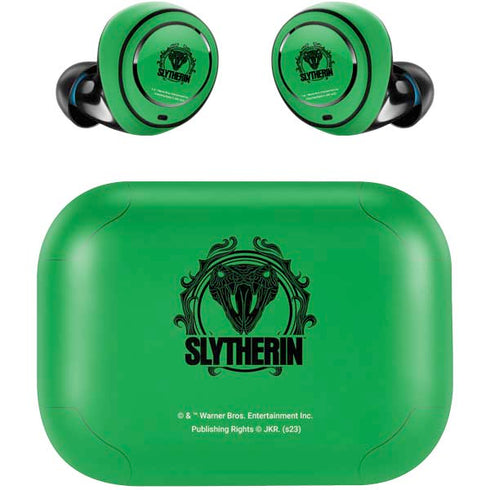 Wizarding Worlds Harry Potter Slytherin Illustration Amazon Echo Buds Skin