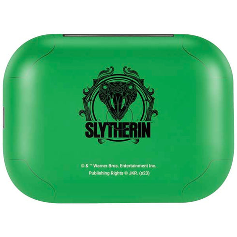 Wizarding Worlds Harry Potter Slytherin Illustration Amazon Echo Buds Skin