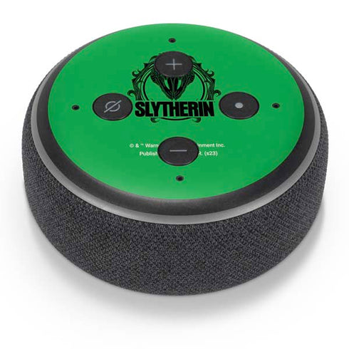 Wizarding Worlds Harry Potter Slytherin Illustration Amazon Echo Dot Skin
