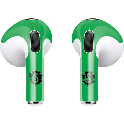 Wizarding Worlds Harry Potter Slytherin Illustration Apple AirPods (3rd Gen 2021) Skin