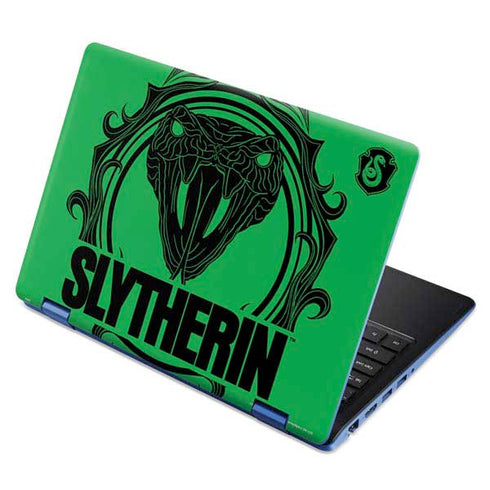 Wizarding Worlds Harry Potter Slytherin Illustration Aspire R11 11.6in Skin