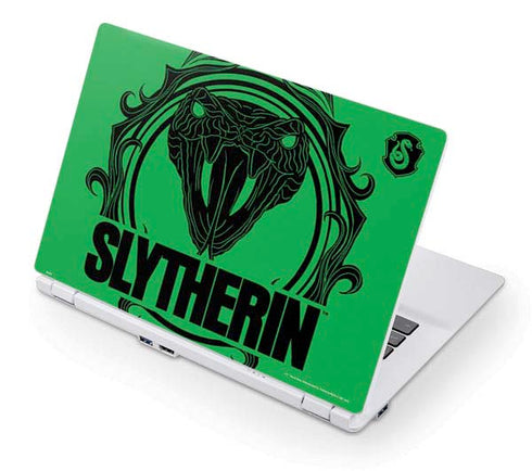 Wizarding Worlds Harry Potter Slytherin Illustration Acer Chromebook Skin