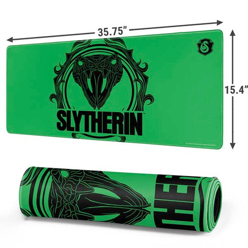 Wizarding Worlds Harry Potter Slytherin Illustration Gaming Mouse Pad