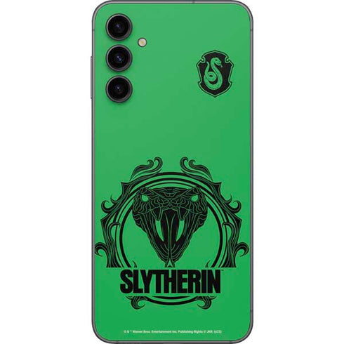 Wizarding Worlds Harry Potter Slytherin Illustration Galaxy A14 5G Skin