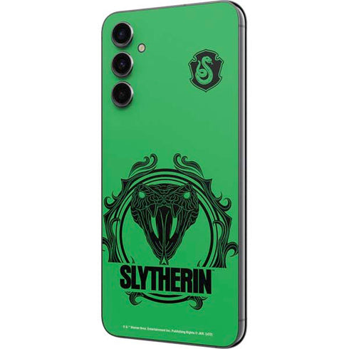 Wizarding Worlds Harry Potter Slytherin Illustration Galaxy A14 5G Skin