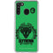 Wizarding Worlds Harry Potter Slytherin Illustration Galaxy A21 Clear Case