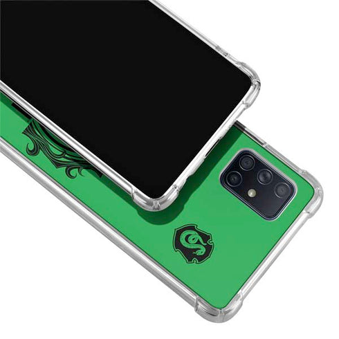 Wizarding Worlds Harry Potter Slytherin Illustration Galaxy A51 5G Clear Case