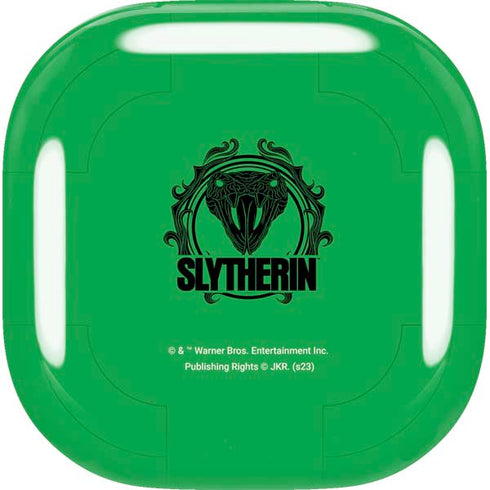 Wizarding Worlds Harry Potter Slytherin Illustration Galaxy Buds Live Skin
