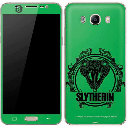 Wizarding Worlds Harry Potter Slytherin Illustration Galaxy J7 Skin