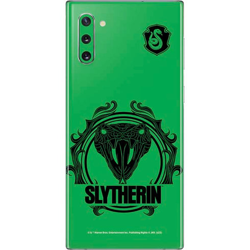 Wizarding Worlds Harry Potter Slytherin Illustration Galaxy Note 10 Skin