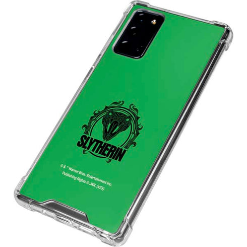 Wizarding Worlds Harry Potter Slytherin Illustration Galaxy Note20 5G Clear Case