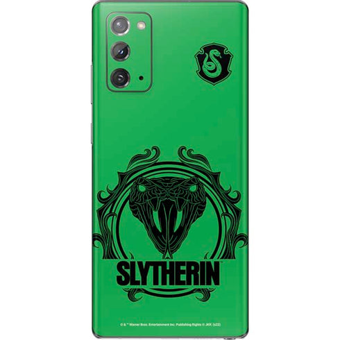 Wizarding Worlds Harry Potter Slytherin Illustration Galaxy Note20 5G Skin