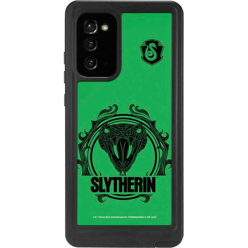 Wizarding Worlds Harry Potter Slytherin Illustration Galaxy Note20 5G Waterproof Case