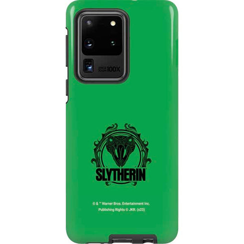 Wizarding Worlds Harry Potter Slytherin Illustration Galaxy S20 Ultra 5G Pro Case