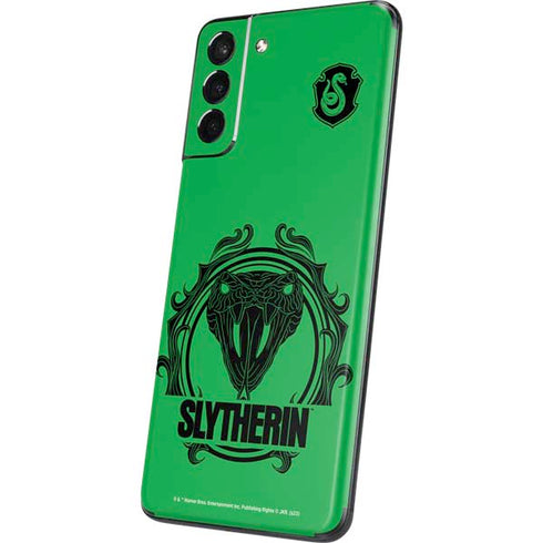 Wizarding Worlds Harry Potter Slytherin Illustration Galaxy S21 5G Skin