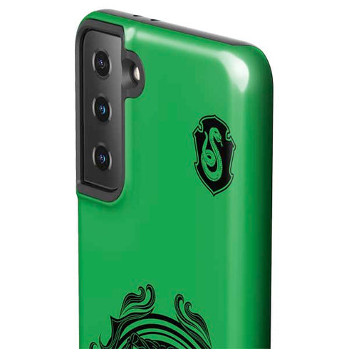 Wizarding Worlds Harry Potter Slytherin Illustration Galaxy S21 Plus 5G Pro Case