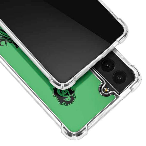 Wizarding Worlds Harry Potter Slytherin Illustration Galaxy S22 Plus Clear Case
