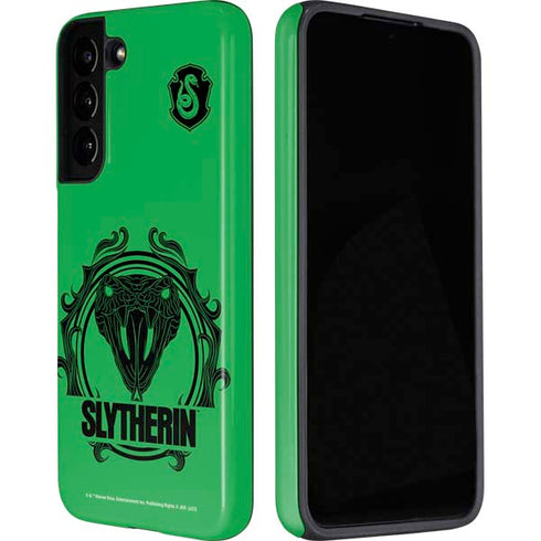 Wizarding Worlds Harry Potter Slytherin Illustration Galaxy S22 Plus Pro Case