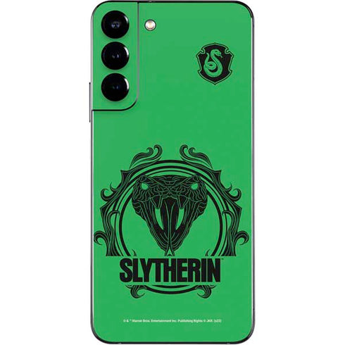 Wizarding Worlds Harry Potter Slytherin Illustration Galaxy S22 Plus Skin