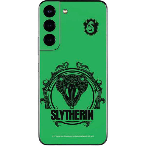 Wizarding Worlds Harry Potter Slytherin Illustration Galaxy S22 Skin